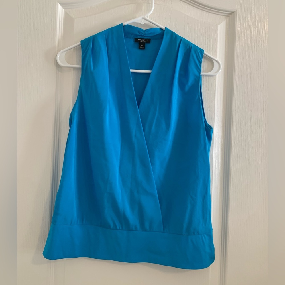 Ann Taylor woman’s silk blouse